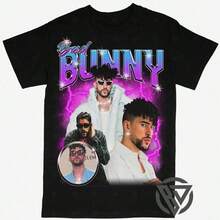 Camiseta de manga corta con estampado y texto, estilo hip-hop para hombre, ideal para el día a día, tops unis-ex, blusas para hombre. - Negro - Ver 4