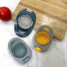 1 cái dụng cụ cắt trứng bằng thép không gỉ: Dụng cụ nhà bếp sáng tạo, hoàn hảo để cắt trứng, trái cây, dây cắt bằng thép không gỉ 304, dụng cụ cắt trái cây, dụng cụ chia trứng. - Dụng cụ cắt trứng bằng thép không gỉ - Xem 3