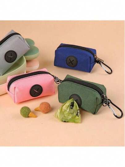 Dog Poop Bag Dispenser, Outdoor Walking Pet Waste Bag Holder, Portable Garbage Bag Storage For Dogs, Mother's Day Gift