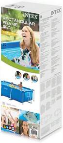 Intex Rectangular Family Pool 220 X 150 X 60 Cm - Blue - View 3