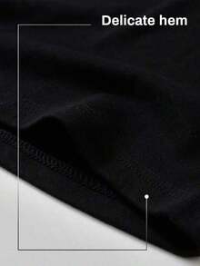 Dam-T-shirts - Svart - Visa 5
