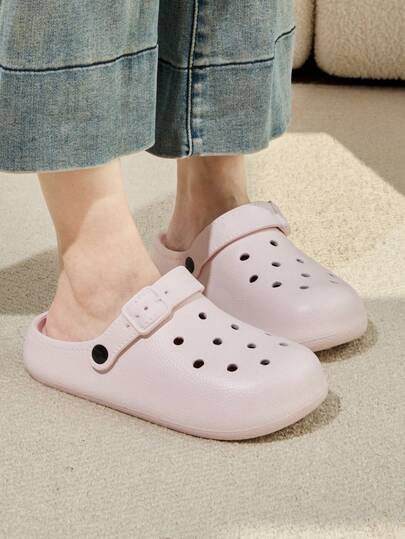 DIY拖鞋，舒适简约，纯色设计，四季皆宜，室内外皆可穿着，是理想的礼物之选，休闲百搭。