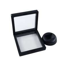 Hộp trưng bày nổi 3D dùng để trưng bày và sưu tập tiền xu AA, huy chương, trang sức, đá quý, mũi tên, màu đen (2.75 x 2.75 x 0.8 inch) - màu đen - Xem 10