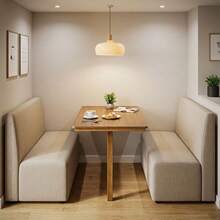 Mesa de Jantar Para Apartamento Americana Bordas Arredondadas - Freijo - Visão 8