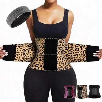 Women's Comfortable Nylon Adjustable Multi-Color Triple-Wrap Waist Cincher Belt – Tummy Control Body Shaper, Slimming Sexy Waist Trainer For Holiday & Festival Wear