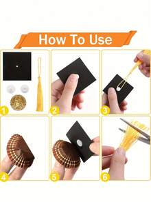 10pcs/Set Mini Graduation Caps With Gold Tassels, Mini Bachelor Caps With Tassels, Wine Bottle Decor, Graduation Party Decoration Mini Graduation Caps, Bottle Decoration, Celebration Accessories, Graduation Scene Decor - View 7