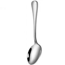 5Pcs/1pc Stainless Steel Flatware Set - Long Handle Spoon, Tea Spoon, Coffee Spoon, Dinner Fork & Table Spoon, Reusable Metal Utensils For Home & Kitchen - Silver - View 13