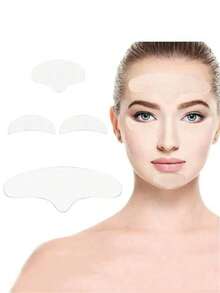 1/4/5pcs/Set Reusable Silicone Lifting Patches, Cheek, Forehead, Face Lifting Stickers, Eye Skin Care Tools - Multicolor - View 11