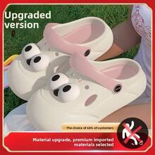  2026hot SeIIing Women's Cute Big Eyes Clogs, Cartoon Slip On Platform Sandals - 8881 Big Eyes - Khaki - View 7
