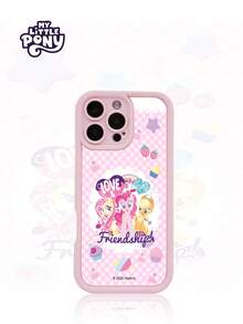 Hasbro MY LITTLE PONY 官方授权新款女士粉色手机壳，兼容安卓机型：Galaxy S25 Ultra、Galaxy S24 Plus，以及苹果机型：11系列、12系列、13系列、14系列、15系列、15 Pro Max、16 Pro、16 Pro Max。防刮、防滑、防摔。 - 粉色 - 查看 3