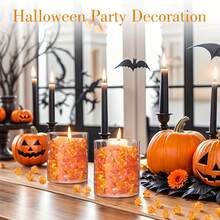 121pcs Fake Acrylic Ice Stones, Transparent Acrylic Fake Diamond Filler For Vases, Plastic Crystal Clear Fake Crushed Ice Stones, Acrylic Gems Suitable For Home Decor, Tabletop Scattering, Events, Wedding Decoration, Photo Props - 121pcs - View 9