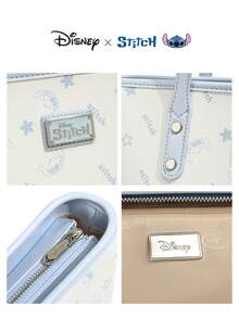 Disney 官方授权史迪奇挂饰和史迪奇印花手提袋 - 卡通印花单肩包，休闲时尚手提袋，生日礼物 - 彩色 - 查看 10