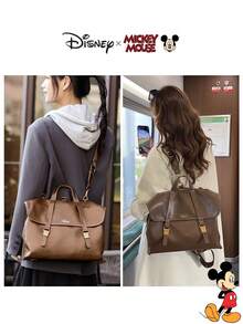 Disney Ba lô đa năng chính hãng - Túi du lịch, túi đựng laptop, cặp sách, phong cách thường ngày và cổ điển, túi đeo chéo dung tích lớn. - Nhiều màu - Xem 12