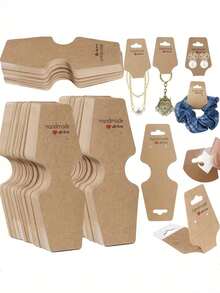10/50/100pcs Jewelry Display Cards For Earrings, Necklaces, Bracelets Storage And Organization - Multicolor - View 16