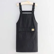 Japanese Style Waterproof Apron With Adjustable Strap And Spacious Front Pocket, Suitable For Kitchen And Baking - One Size Fits All - View 1