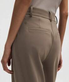 Lululemon Daydrift High-Rise Straight-Leg Trouser Short 29.5" - Nomad - View 6