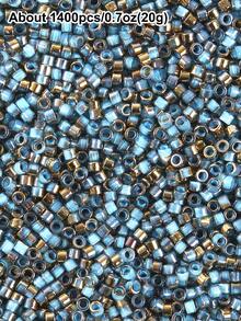 多色玻璃珠，DIY手链项链首饰制作工艺材料，珠子套装 - Seed bead - 查看 11