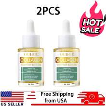 OUHOE Collagen Body Moisturizing Oil Vitamin C E & Botanical Infused Compact Body Oil  Deeply Hydrates Nourishes & Revitalizes Skin Improves Skin Texture Firms & Lifts For A Smooth Toned Appearance Lightweight Fast-Absorbing Formula For All Skin Types Daily Body Care - 淡香 - 查看 11