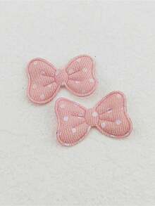 50pcs Ultrasonic Embossed Bow Tie DIY Hair Accessories - Bow - View 7