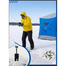 Anchor Drill Adapter, Heavy Duty Drill Attachment Fishing Tent Stakes, Essential Fishing Accessories Shelters Shanties And Houses - Default - View 8