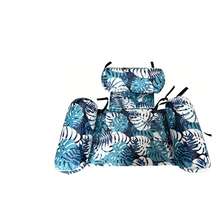 Floating Pool Lounge Chair, Adult Inflatable Pool Hammock Chair, Floating Pool Bed Chair, Floating Pool Sofa With Blue Floral Pattern, Suitable For Summer Pool Party, Inflatable Pool, Garden, Inflatable Pool Float, Travel Essential, Beach Accessory - 多色 - 查看 14