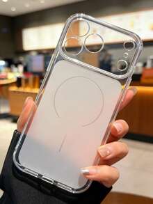适用于 17 系列的透明保护壳，TPU 材质，简约时尚，防摔防滑，轻薄磨砂，适用于 17 Pro Max/17 Pro/17/16/16 Pro/16 Pro Max/15/15 Pro/15 Pro Max/14/13/12/11，圣诞节礼物、新年礼物、复活节礼物、万圣节礼物，送给亲朋好友的礼物 - 無色 - 查看 4