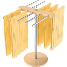 Lar Pata Drg Rack Table Pata Drg Rack Collapible For  Paghetti 304 Tainle Teel Arm Preven Fr Ticking Drg Rack For Hemade Noddle Tagliatelle Fettine - Brushed Nickel - View 1