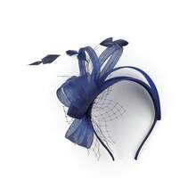 1pc Fascinators For Women Tea Party Hat Headband Derby Wedding Church Bridal Cocktail Feathers Hair Clip,Summer,Beach - Multicolor - View 14
