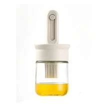 油刷瓶 - 1个硅胶吸油器，带伸缩手柄和按压泵，玻璃材质，适用于烧烤、烹饪、涂抹和煎烤，是生日、情人节、乔迁和圣诞节的完美礼物，也是婚礼和家庭厨师的理想礼物，经久耐用且易于使用。 - 彩色 - 查看 12