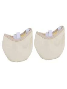 Calcetines suaves de media caña para práctica de ballet para mujeres, zapatos de baile, zapatos de gimnasia rítmica, accesorios de baile elásticos antideslizantes - Multicolor - Ver 15
