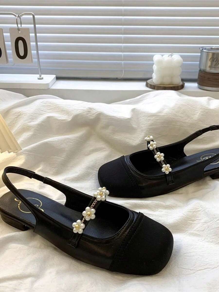 Women's Soft-Soled Casual Flat Beach Sandals, New Summer Style, Breathable Platform Roman Sandals - Black - View 1