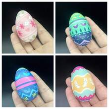 12-Pack Soft Gel Easter Egg Toys – Multicolor Plastic Eggs For Party Favors, Game Prizes, Easter Gifts, Home Decor, Lucky Egg Fidget Toys For Kids - 彩色 - 查看 2