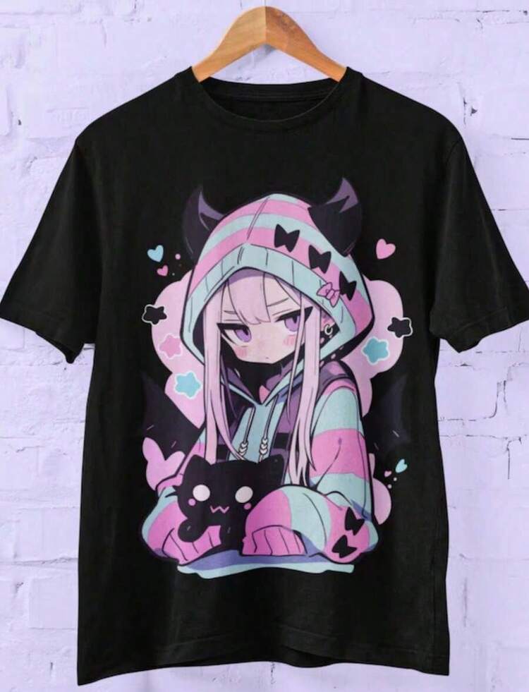 Women T-Shirts - Đen - Xem 6