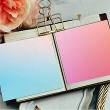 36 Pcs Pastel Gradient Scrapbook Paper | Ombre Solid Craft Sheets For Journaling Perfect For Junk Journal, Cardmaking & Gift Wrapping Backgrounds - Square - View 7