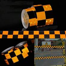 5cm*3 Meters Reflective Warning Tape Waterproof PVC Material Night Sticker Outdoor Use Suitable For Clothing And Trailer Marking (Actual Product Without Paper Core) - Multicolor - View 39