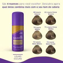 Wella Koleston Instant Touch-Up Spray 100ml - Rubio medio a oscuro - Ver 3