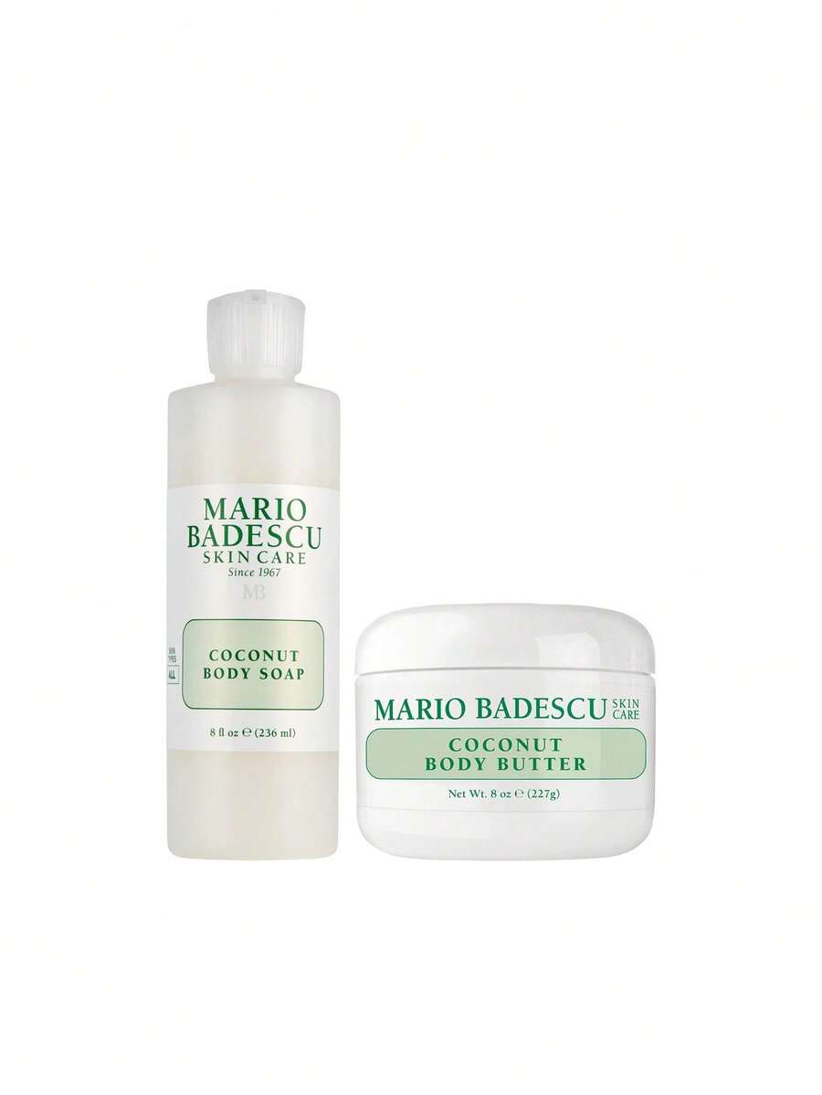 [Bundle] Coconut Body Soap 236 Ml + Body Butter 227 G - Coconut - View 1