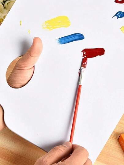 20 hojas/30 hojas Paleta de papel desechable para desprender - Adecuado para suministros de pintura al óleo y acuarela (doble cara)