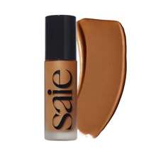 Saie Glowy Super Skin Tint Liquid Foundation - Weightless + Dewy Foundation With Lightweight Medium Coverage - Hydrating Face Makeup + Skin Care Serum Hybrid With Hyaluronic Acid - Shade 30 (1.01 Oz) - 公平1 - 查看 1