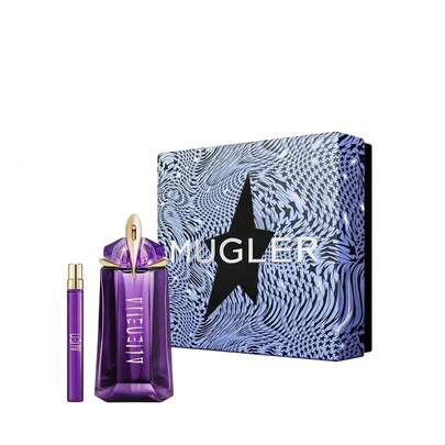 SET ALIEN MUGLER EAU DE PARFUM RECHARGABLE 90ML/MINIATURA 10ML