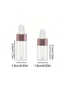 Essential Oil Glass Dropper Empty Bottle - Frosted Surface Sample Dispensing Bottle; Equipped With Glass Dropper, Suitable For Various Essential Oil Dropper Bottles, Perfumes, Aromatherapy And Cosmetic Dispensing Containers. - Multicolor - View 9