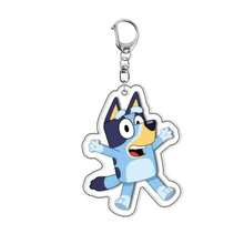 新款可爱动漫亚克力钥匙扣挂件，动漫人物礼物，适合男孩，生日、圣诞节 - 彩色 - 查看 15