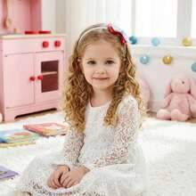 Kids Makeup Vanity Set With Mirror, Stool & Accessories – Light & Music Features, Blow Dryer, Pretend Play Toy For Girls 3+, Perfect Birthday Gift For Little Princesses - Pink - View 6