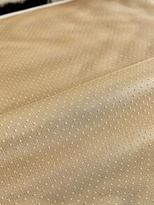 1件条纹绒面沙发垫套，简约柔软棉法兰绒长方形沙发套，带防滑边，宠物友好，可机洗，适合春冬季使用 - 黑色 - 查看 9