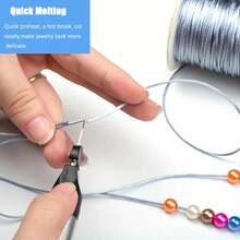 1pc Silver/Gold Thread Burner, Thread Trimming And Burning Tool, 5.25 Inches, Suitable For Bead Weaving And Stringing Burning Tool, Used For DIY Jewelry Making - Wire Burner - View 7