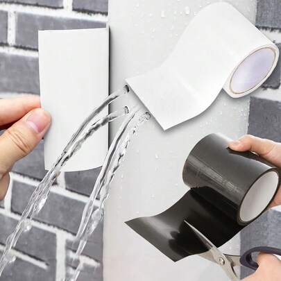 10cm*150cm Waterproof Tape, Suitable For Kitchen, Bathroom, Water Bucket, PVC Pipe Leakage Repair, Strong Sealing Tape, 1 Piece