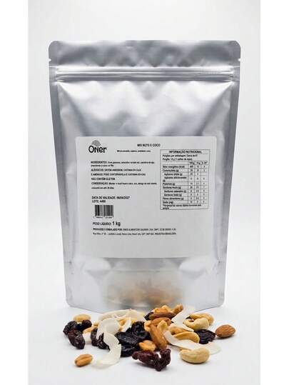  Oner Mix Nuts E Coco 1Kg - Energia Natural E Crocante
