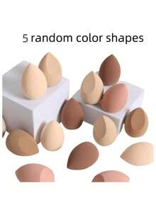Large Size Dry & Wet Dual-Use Makeup Sponge Puff, Random Styles, Suitable For Makeup Application And Concealing, Convenient To Carry, Great For Christmas Gifts To Friends,Giveaways,Travel,Cheap Stuff,Travel Essential - Multicolor - View 22