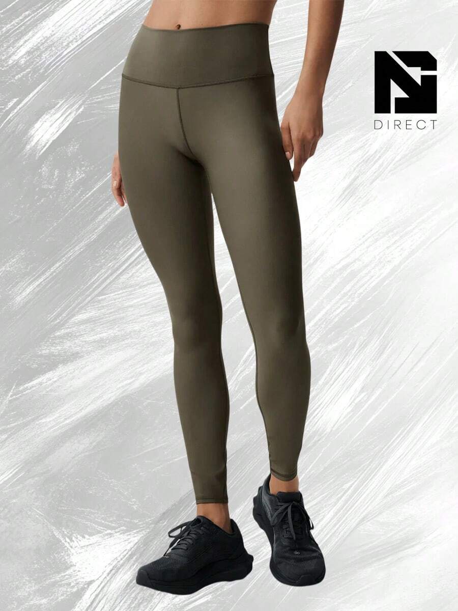 High-Waist Airlift Legging - Olive Tree - 查看 1