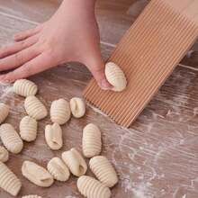 Gnocchi Board Wood Et With 3 Roller And A Bag Effle Cavatelli Pata Maker And Pata Board For Gnocchi Cavatelli And Hemade Butter Perfect Gift For Kitchen Lover - As Pic - View 5